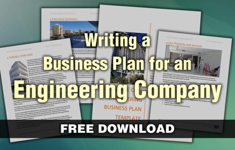 engineering business plan examples pdf free download